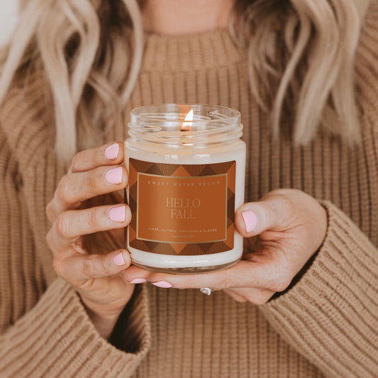 Hello Fall | 9oz Soy Candle