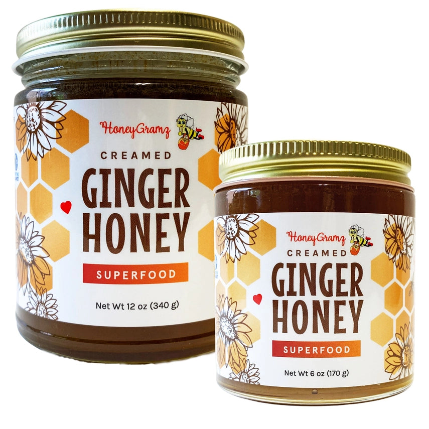 Ginger Creamed Honey