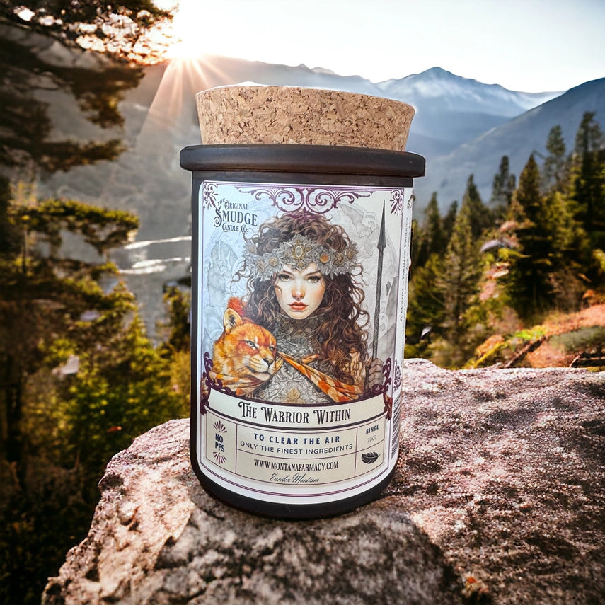 The Warrior Within - Smudge Candle 6oz
