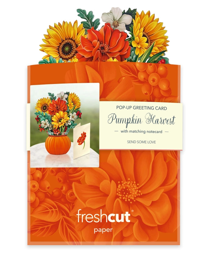 Mini Pumpkin Harvest | Pop-Up Greeting Card (NEW ARRIVAL)