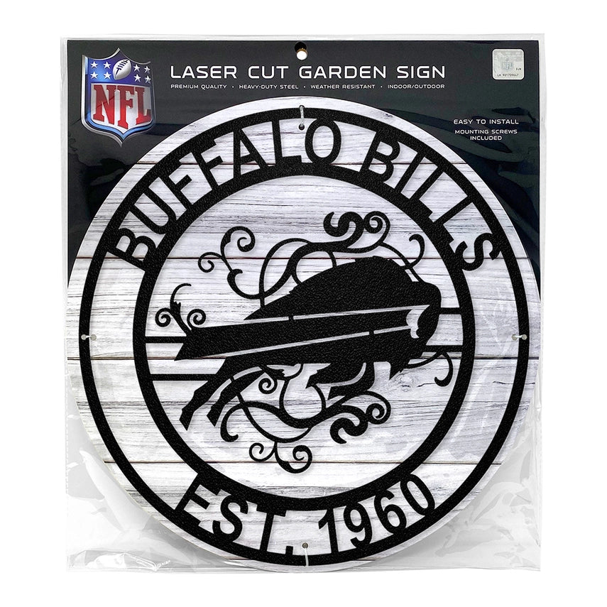 Laser Cut Metal Sign | Buffalo Bills