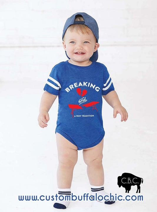 Breaking Hearts & Tables Infant Bodysuit | Buffalo Bills