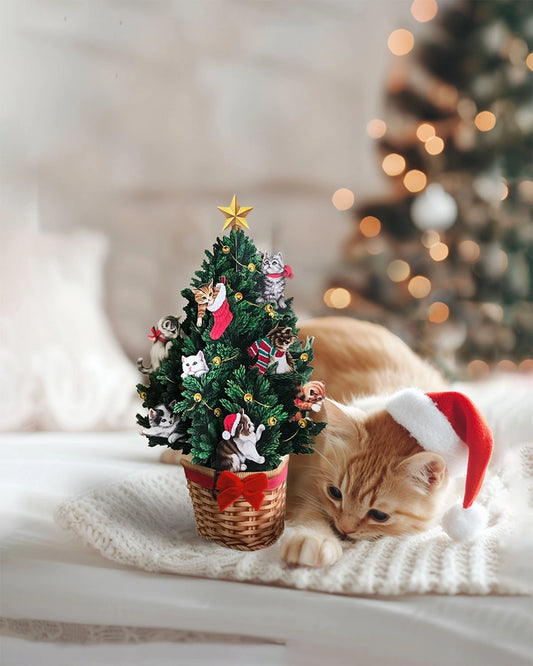Mini Meowy Christmas | Pop-Up Greeting Card