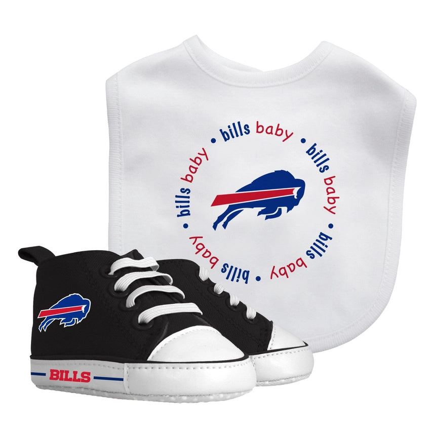 Baby Shoes + Bib Gift Set | Buffalo Bills