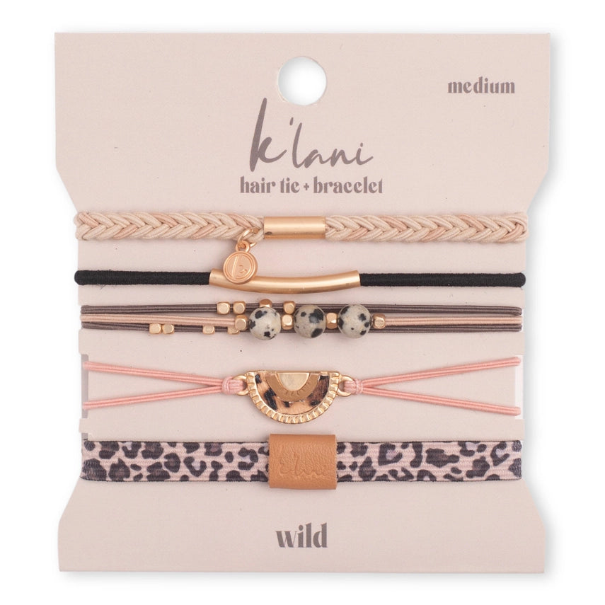 Wild | Hair Tie Bracelets (RESTOCK)