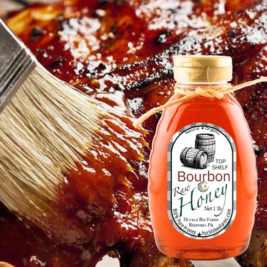 Bourbon Raw Honey 8oz (NEW ARRIVAL)