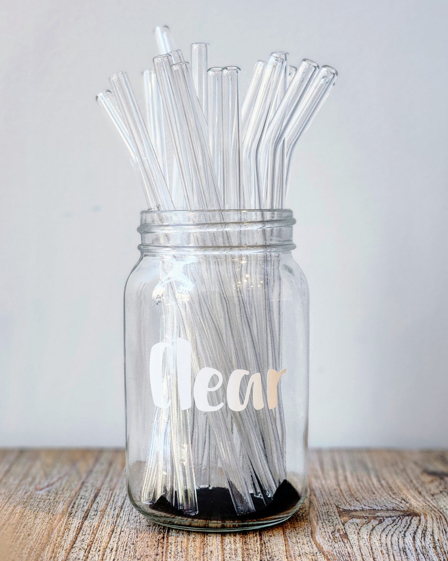 Colored Glass Straws 8mm