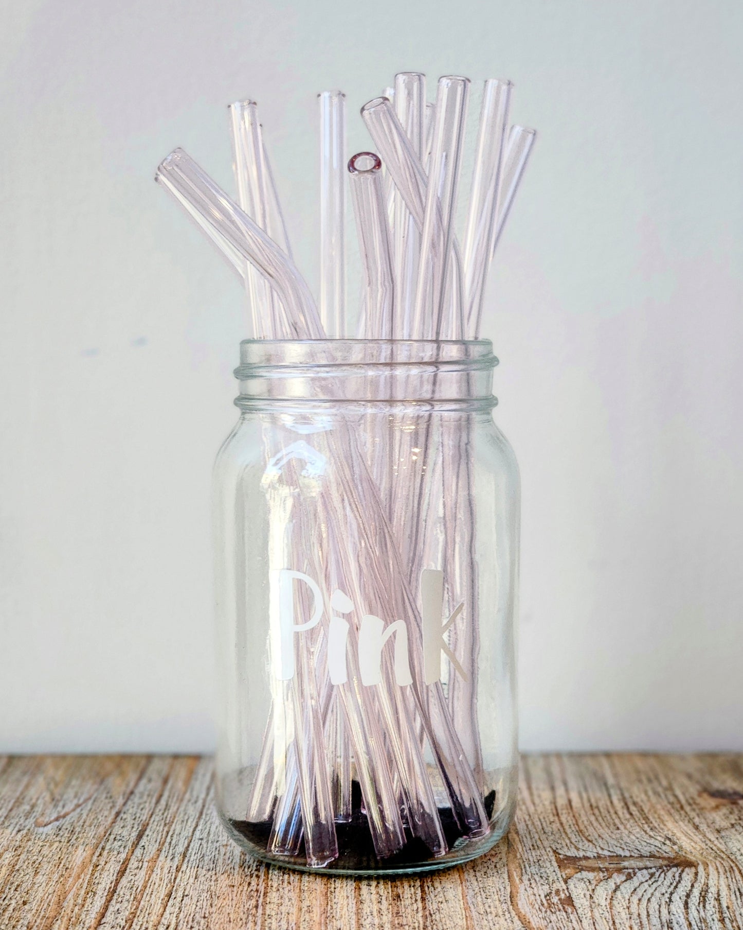 Colored Glass Straws 8mm