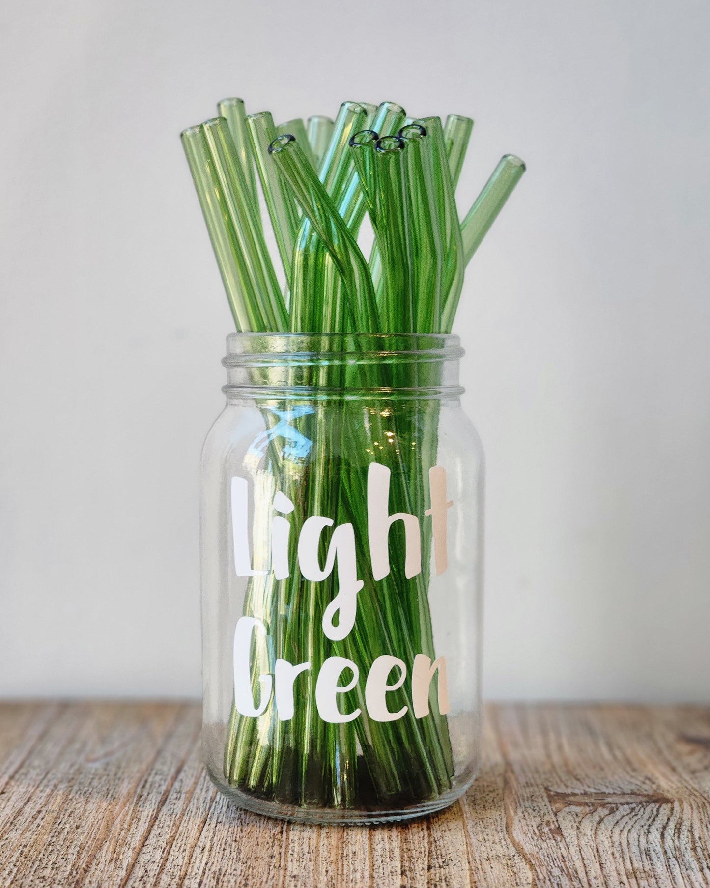 Colored Glass Straws 8mm