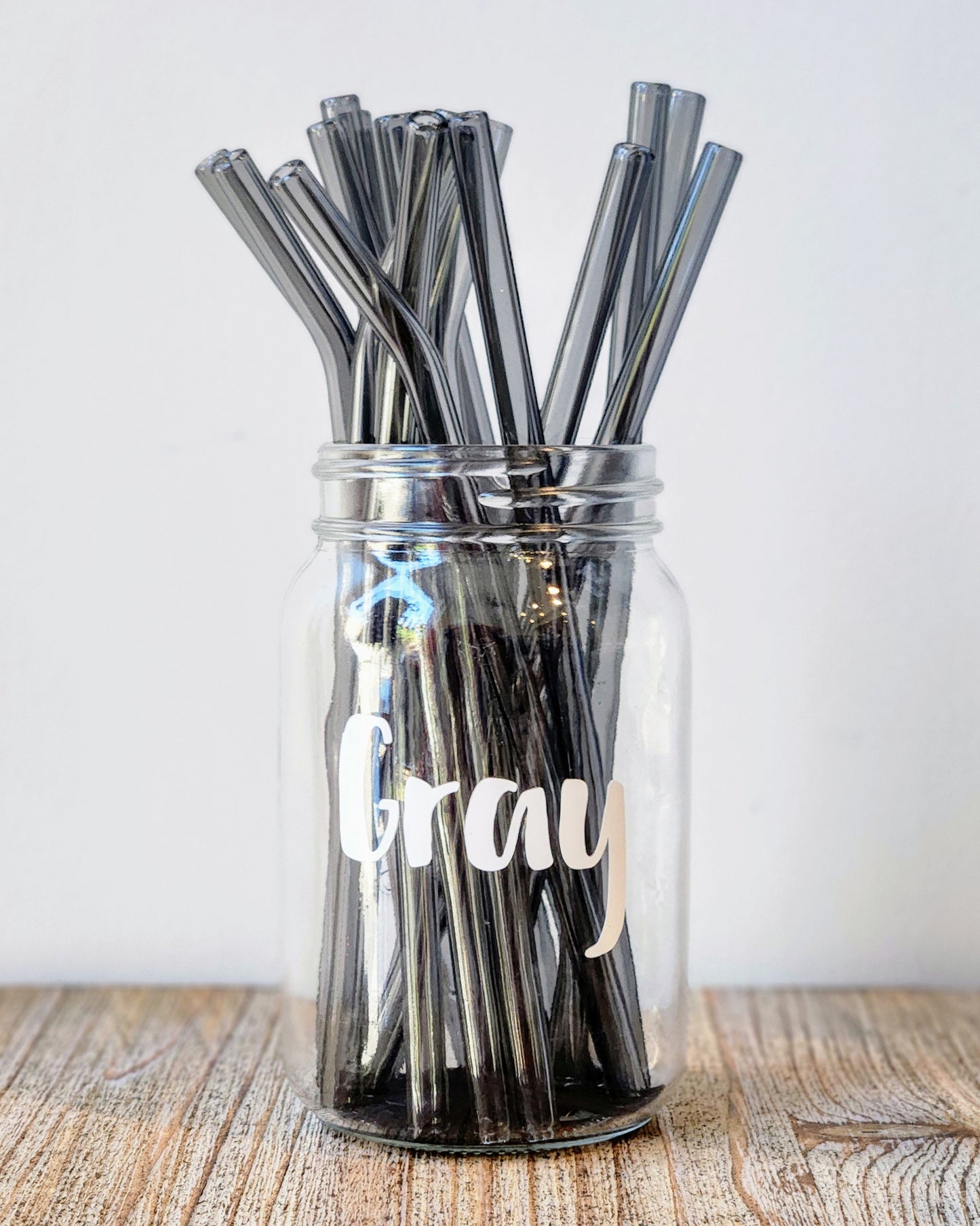 Colored Glass Straws 8mm