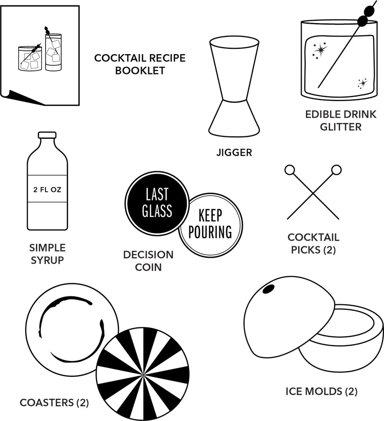 "Let's Drink About It" Cocktail Kit