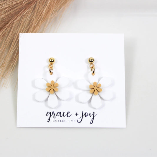 Daisy | Acrylic Earrings