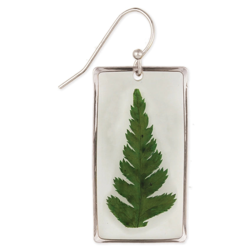 Fern | Dried Flower Earrings