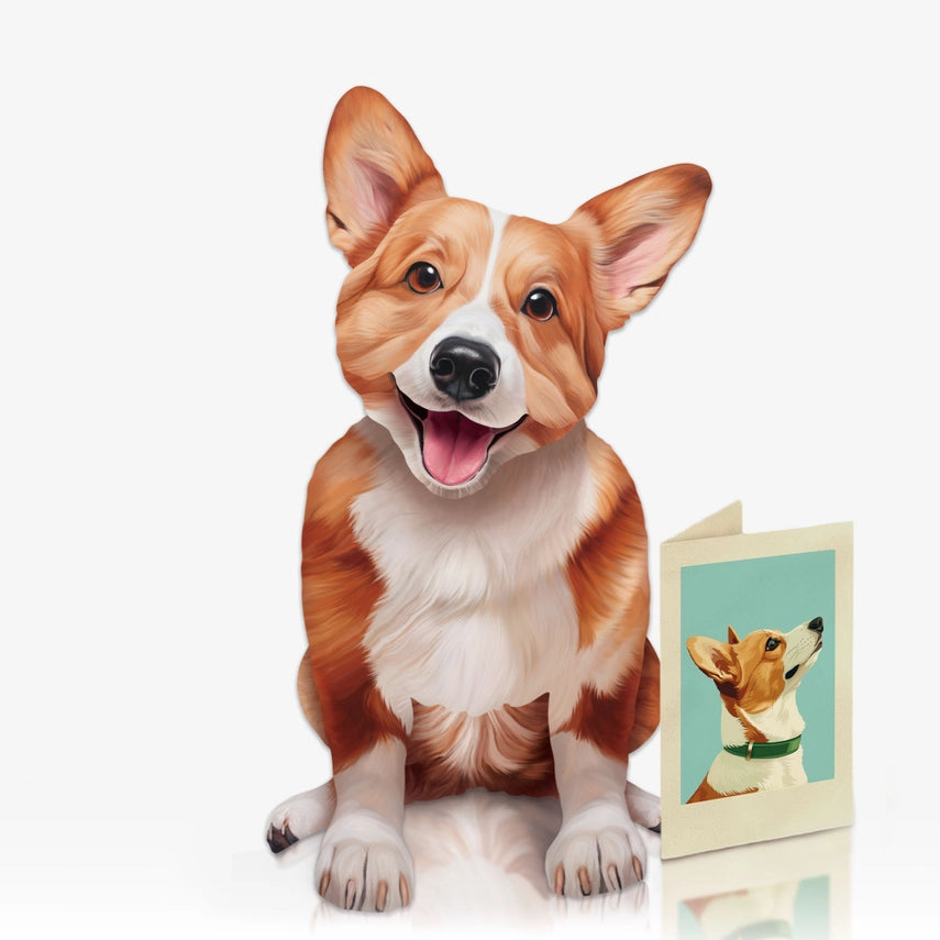 Corgi | Pop-Up Greeting Card