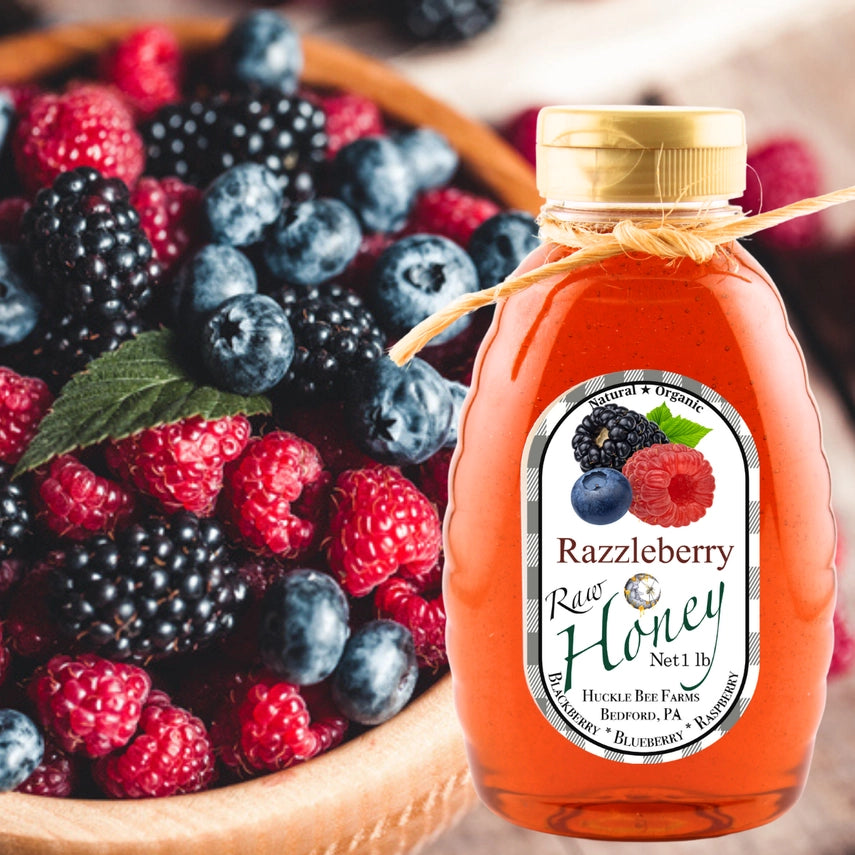 Razzleberry Raw Honey 8oz (NEW ARRIVAL)
