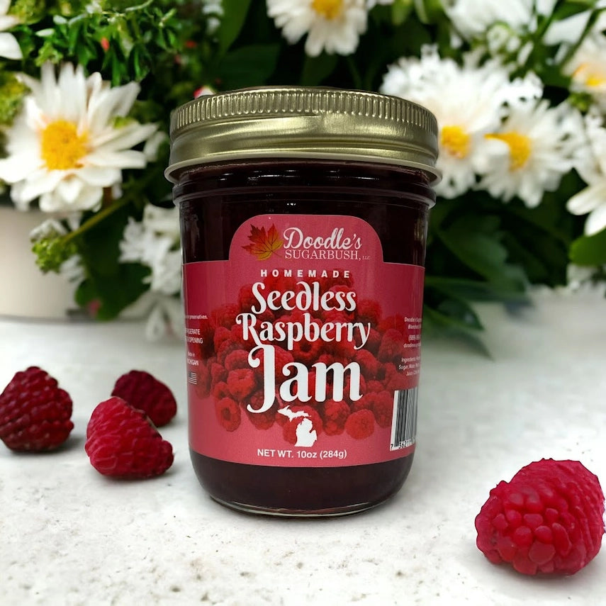 Seedless Raspberry Jam 8oz