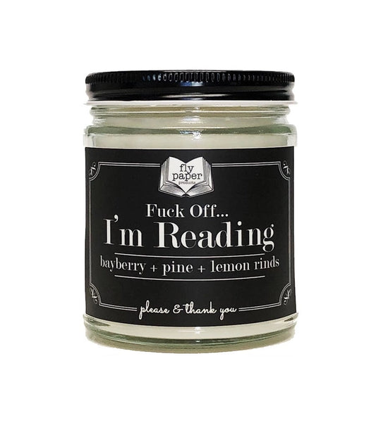 F*** Off I'm Reading | Bookish Candle 9oz