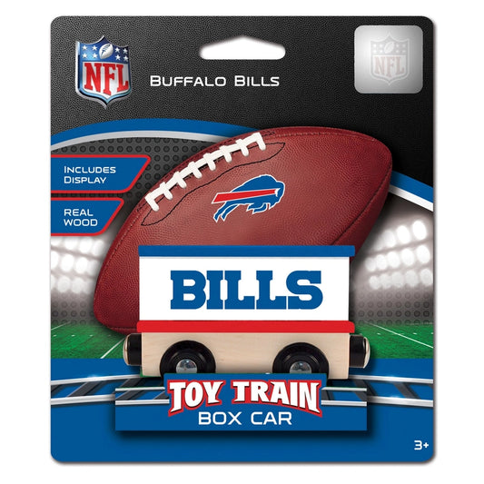 Wooden Train Box Car | Buffalo Bills