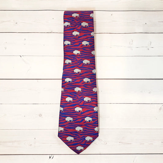 Zebra Neck Tie | Buffalo Bills