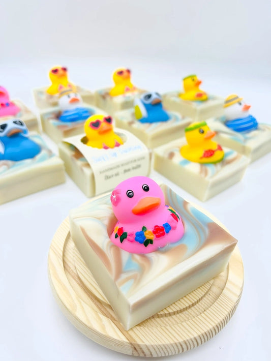 Surf's Up Ducky | Vegan Cold Process Soap Bar