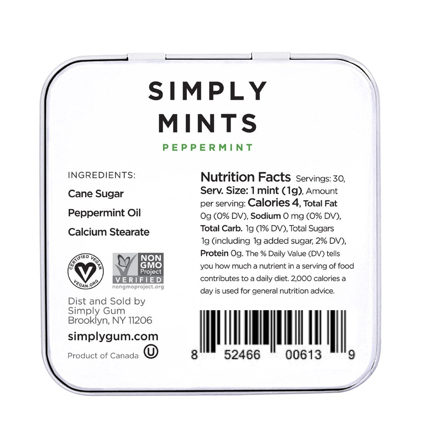 Peppermint Simply Mints