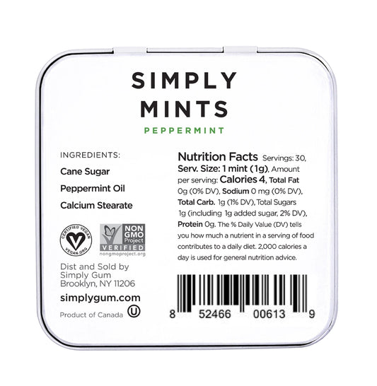 Peppermint Simply Mints