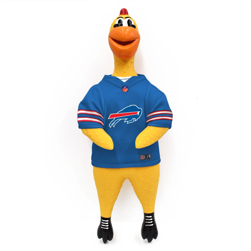 Rubber Chicken Pet Toy | Buffalo Bills