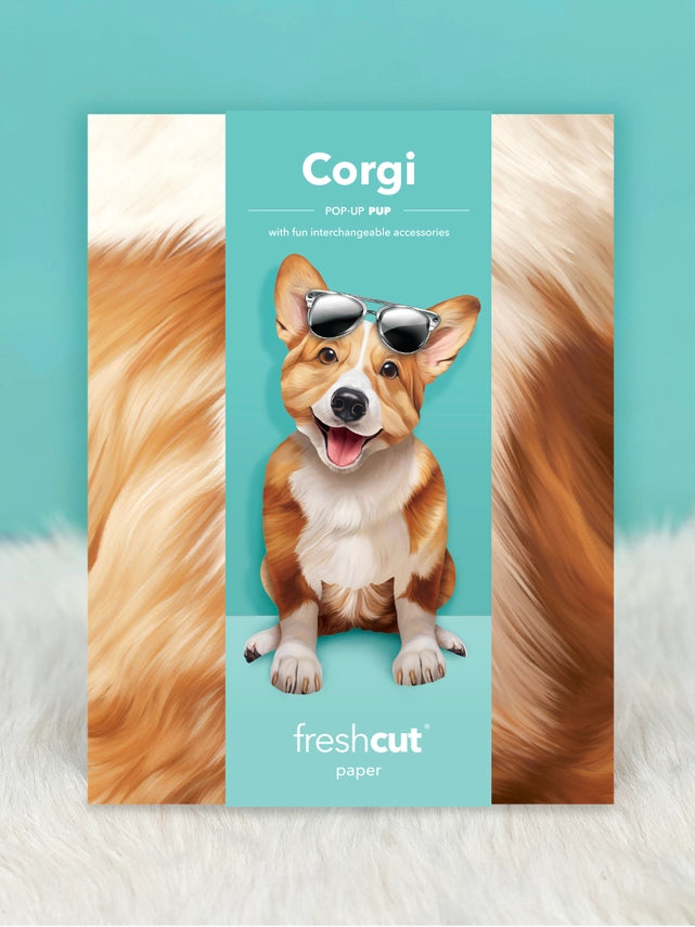 Corgi | Pop-Up Greeting Card