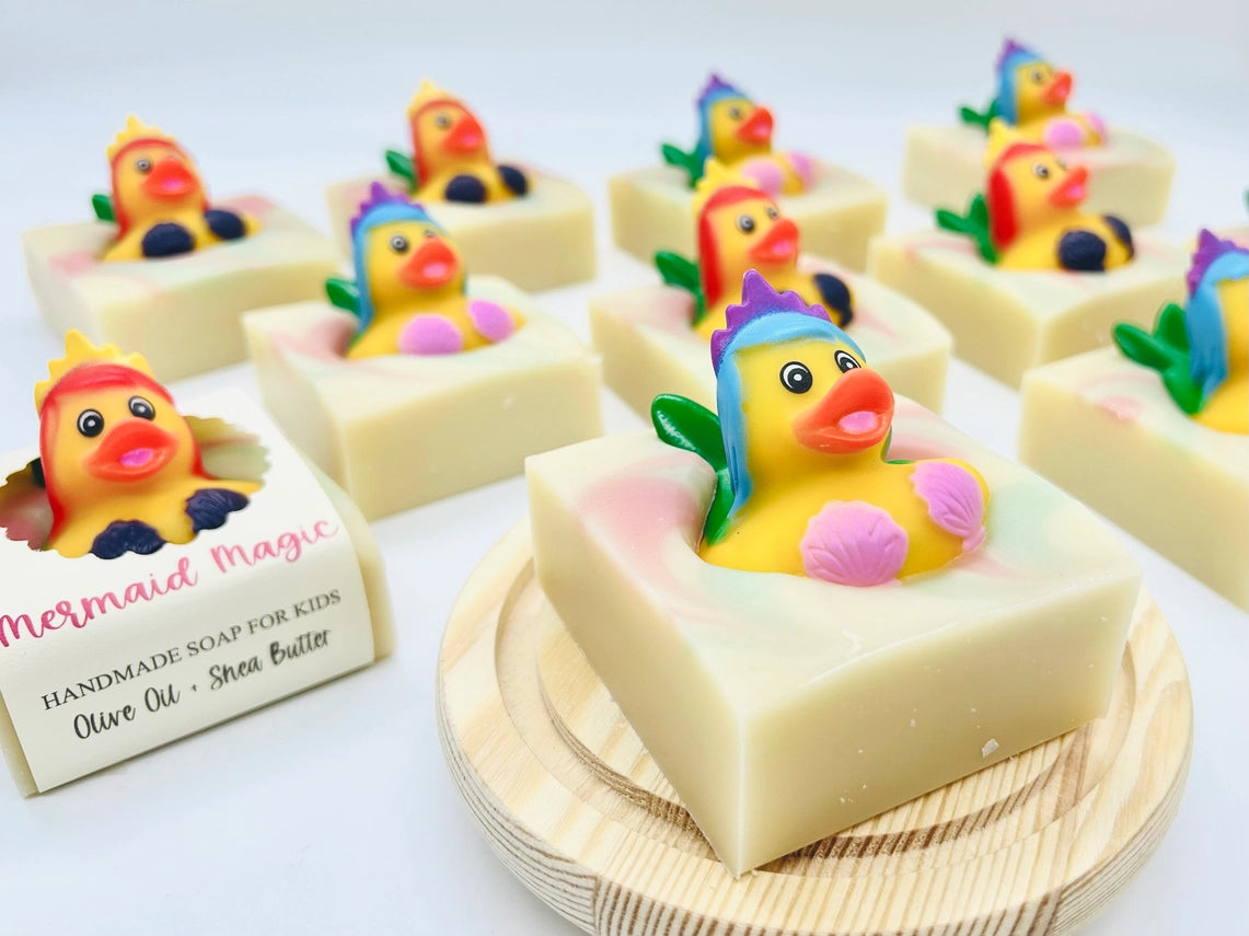 Mermaid Magic Ducky | Vegan Cold Process Soap Bar