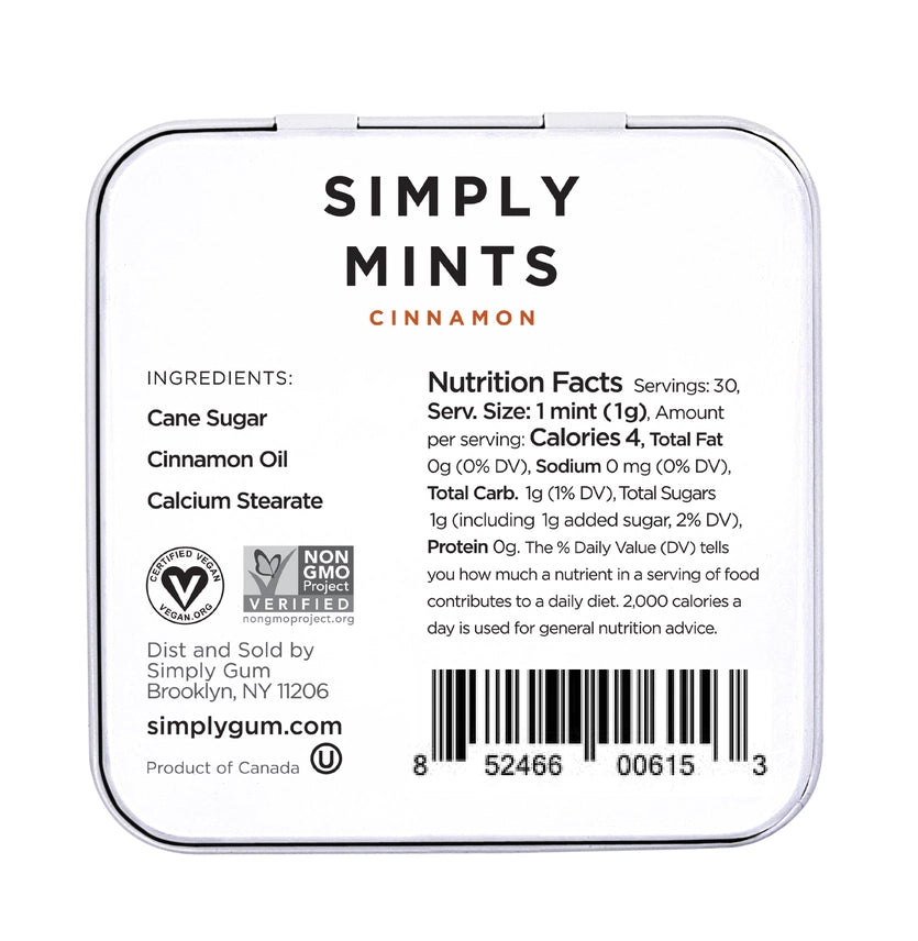 Cinnamon Simply Mints