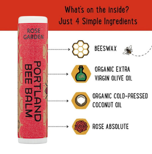 Rose Garden Beeswax Lip Balm