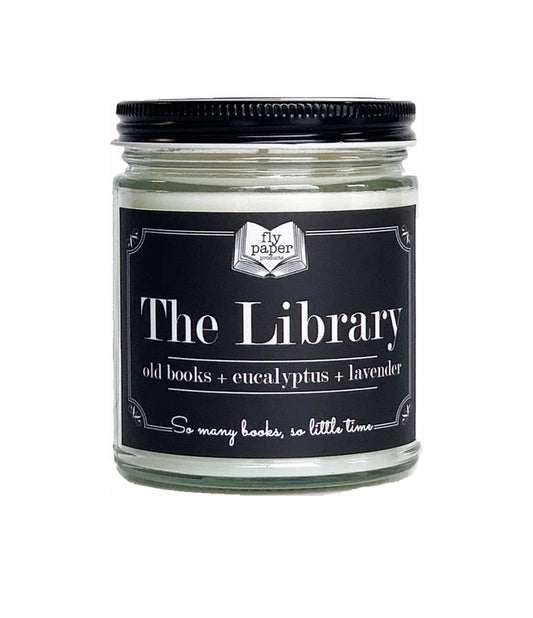 The Library | Bookish Candle 9oz