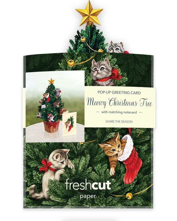 Mini Meowy Christmas | Pop-Up Greeting Card (NEW ARRIVAL)