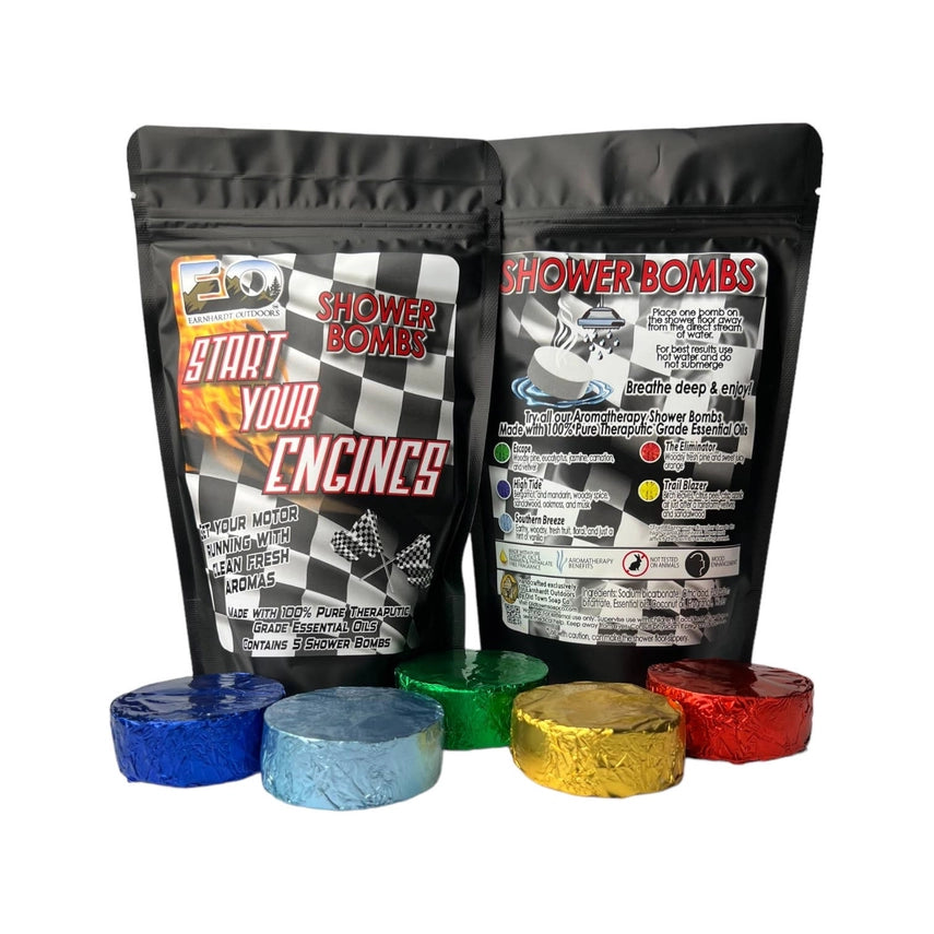 "Start Your Engine" Shower Bombs 5pc - Earnhardt Outdoors