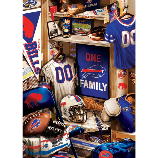 Locker Room 500PC Puzzle | Buffalo Bills