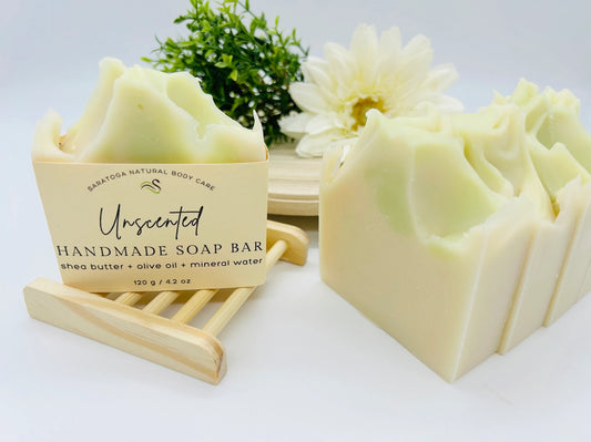 Unscented | Vegan Cold Process Soap Bar
