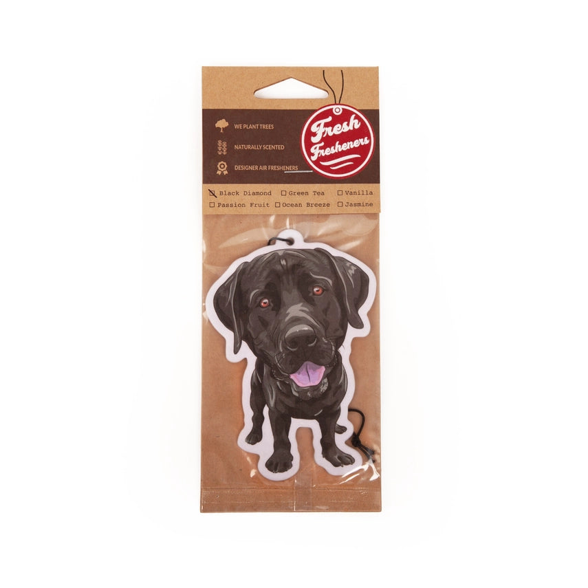 Black Lab Air Freshener