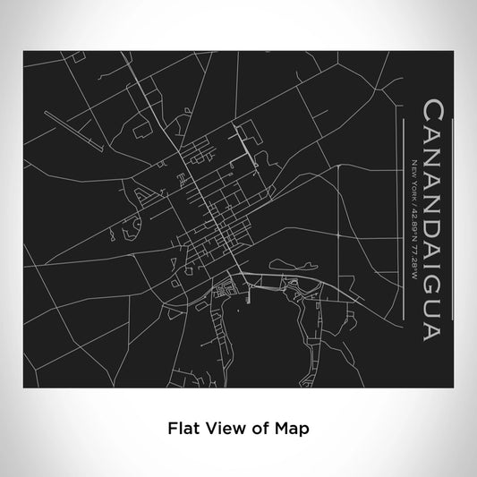 Water Bottle W/ Bamboo Lid - Canandaigua, NY Map