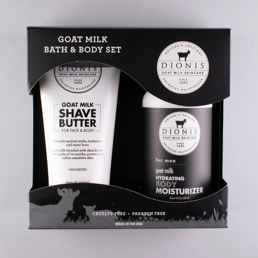 Men's Goat Milk Bath & Body Set
