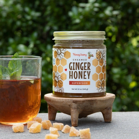 Ginger Creamed Honey