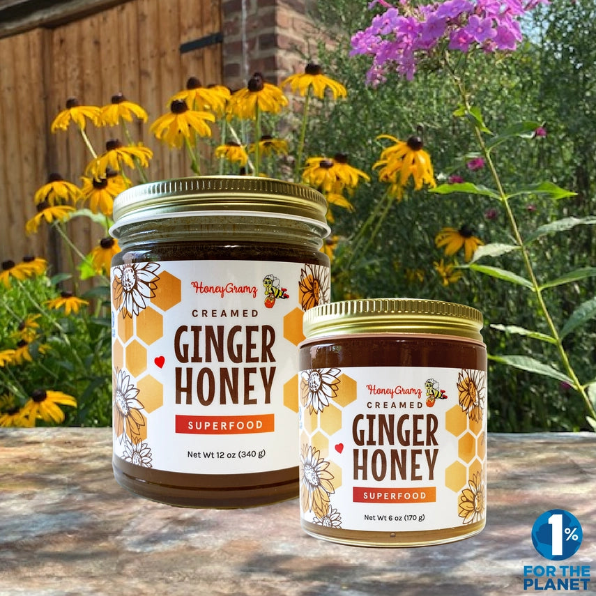Ginger Creamed Honey