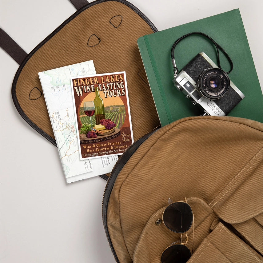 Wine Tasting, Finger Lakes, NY - Premium Postcards