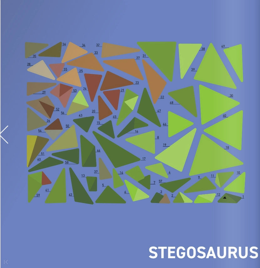 Dinosaurs | My Sticker Paintings (RESTOCK)