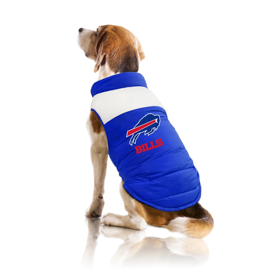 Pet Parka Puffer Vest | Buffalo Bills