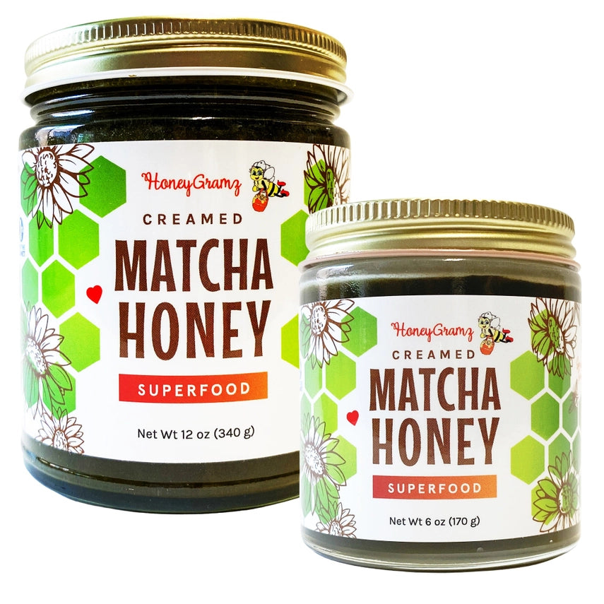 Matcha Creamed Honey