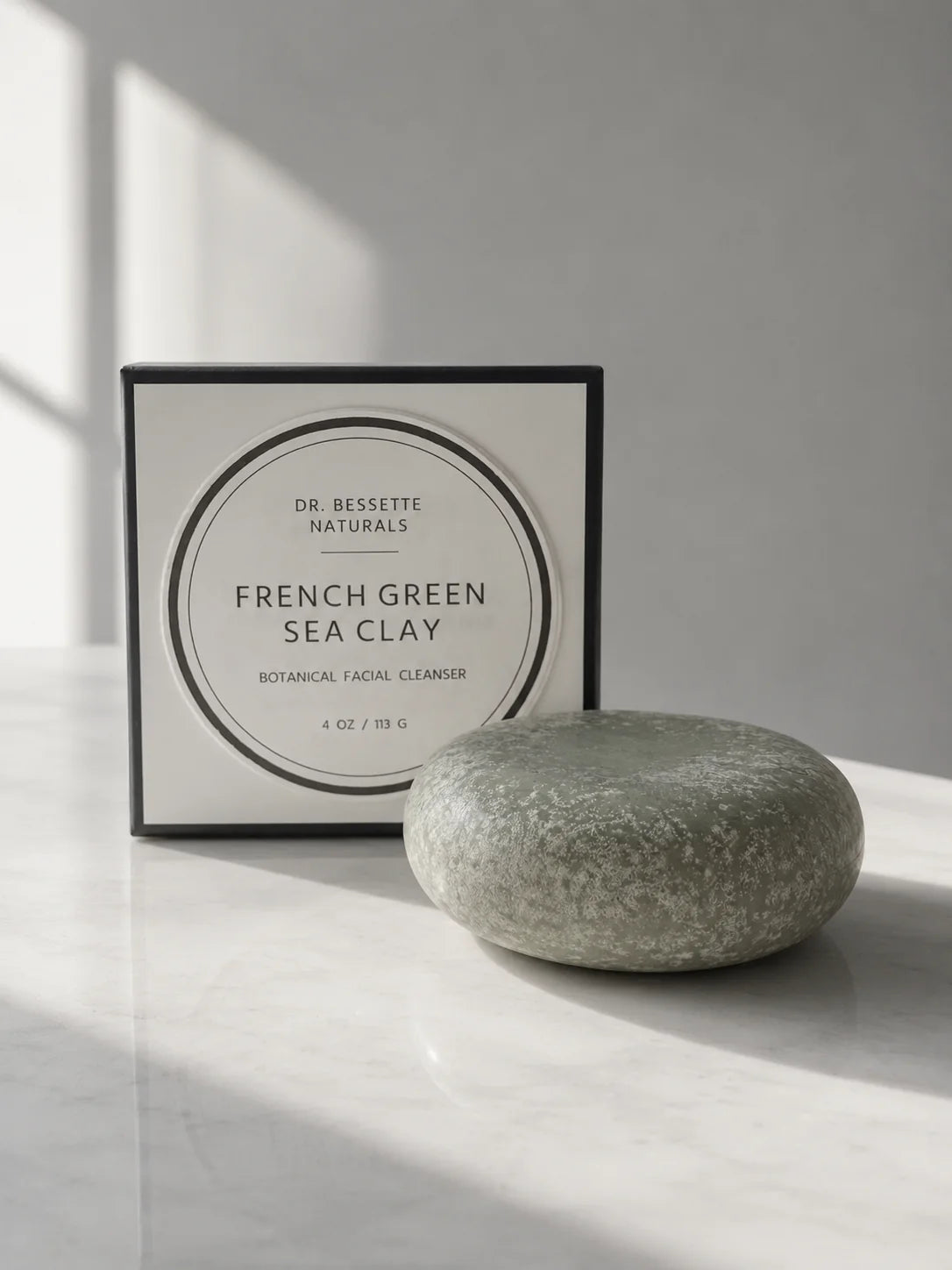 French Green Sea Clay Facial Soap