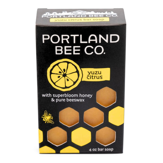 Yuzu Citrus & Honey Beeswax Bar Soap: Organic & Handmade