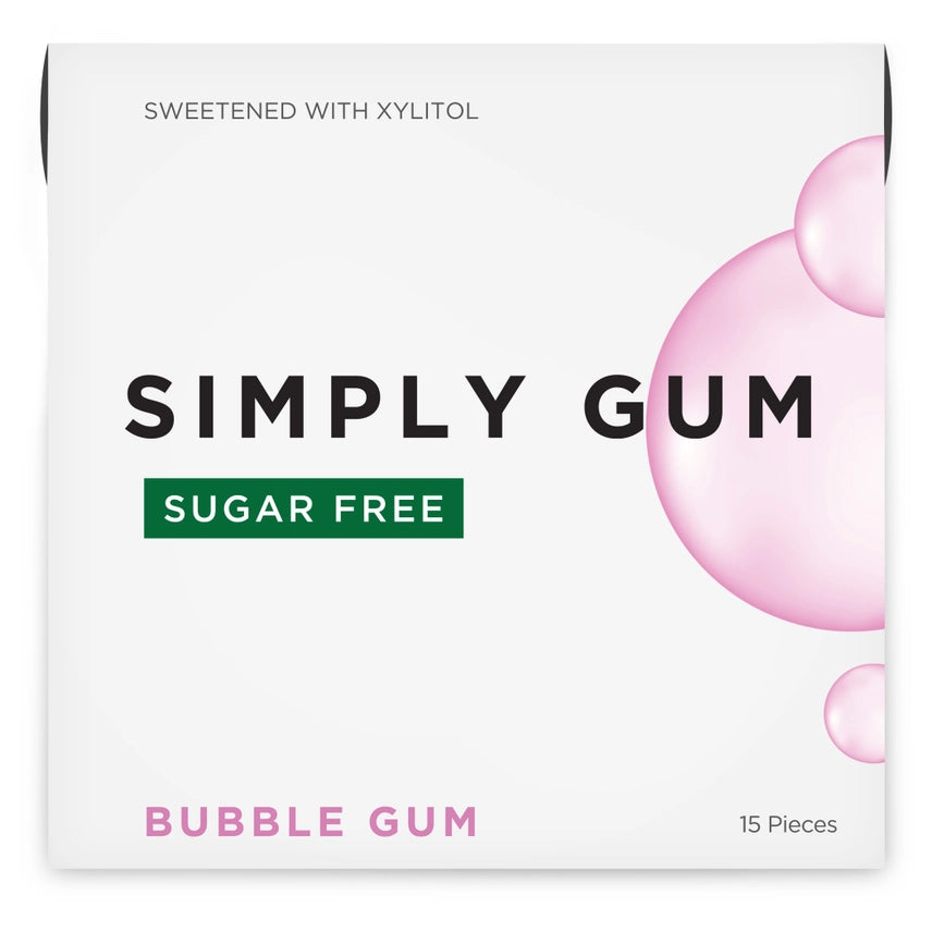 Sugar-Free Bubble Gum Natural Chewing Gum