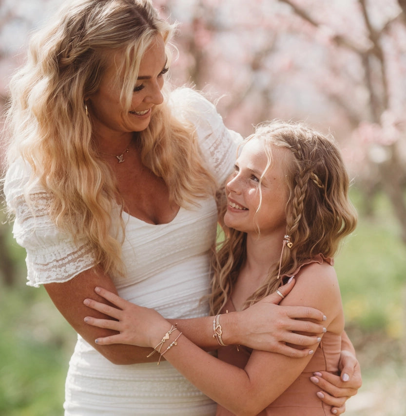 Mother & Daughter | Hair Tie Bracelets