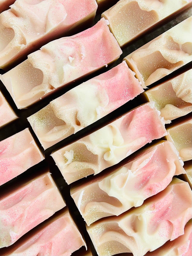 Pink Berry Mimosa | Vegan Cold Process Soap Bar